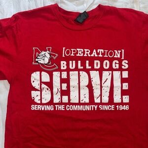 Red Navarro Bulldogs T-Shirt